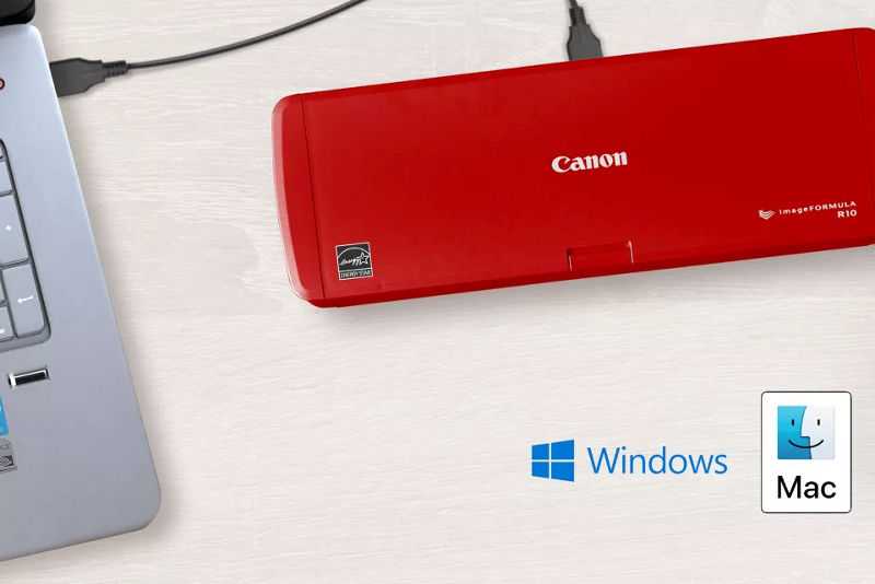 imageFORMULA R10 Personal Document Scanner | Canon Canada Shop